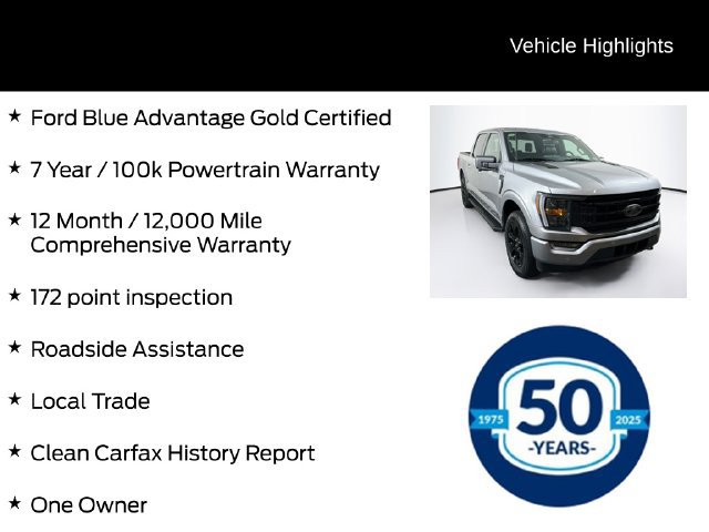 Certified 2023 Ford F150 XLT w/ Equipment Group 302A High AWD/4WD image 6