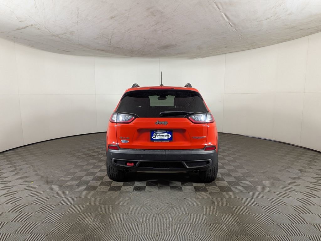 Certified 2021 Jeep Cherokee Trailhawk w/ Premium Leather Package AWD/4WD image 8
