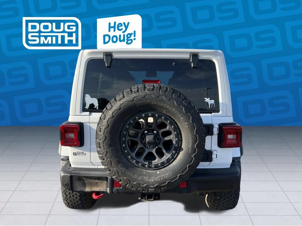 Certified 2022 Jeep Wrangler Unlimited Rubicon w/ Xtreme Recon 35" Tire Package AWD/4WD image 4