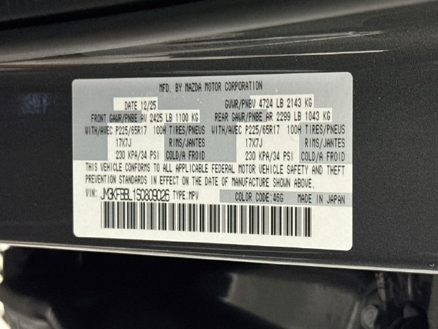 Used 2025 MAZDA CX-5 AWD 2.5 S w/ Select Package image 37