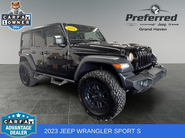 Used 2023 Jeep Wrangler Unlimited Sport AWD/4WD image 1