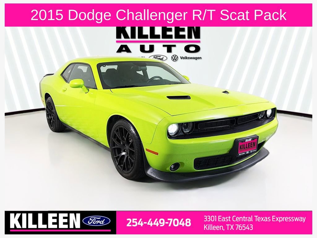 Used 2015 Dodge Challenger R/T Scat Pack w/ Scat Pack Appearance Package
