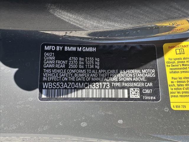 Used 2021 BMW M4 Coupe w/ Executive Package RWD image 15
