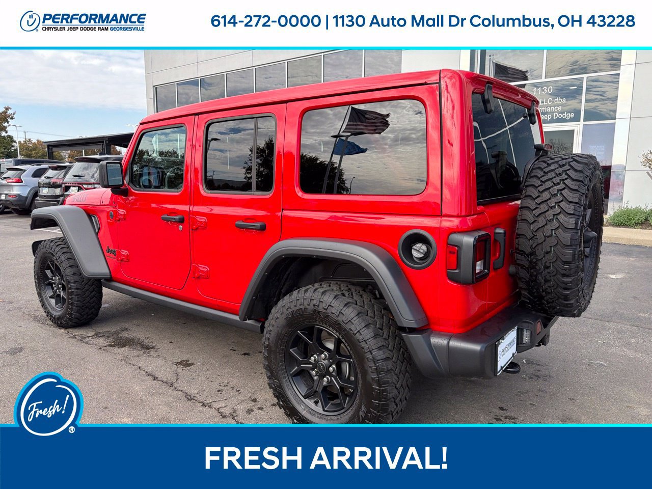 Certified 2025 Jeep Wrangler Unlimited Sport AWD/4WD image 6