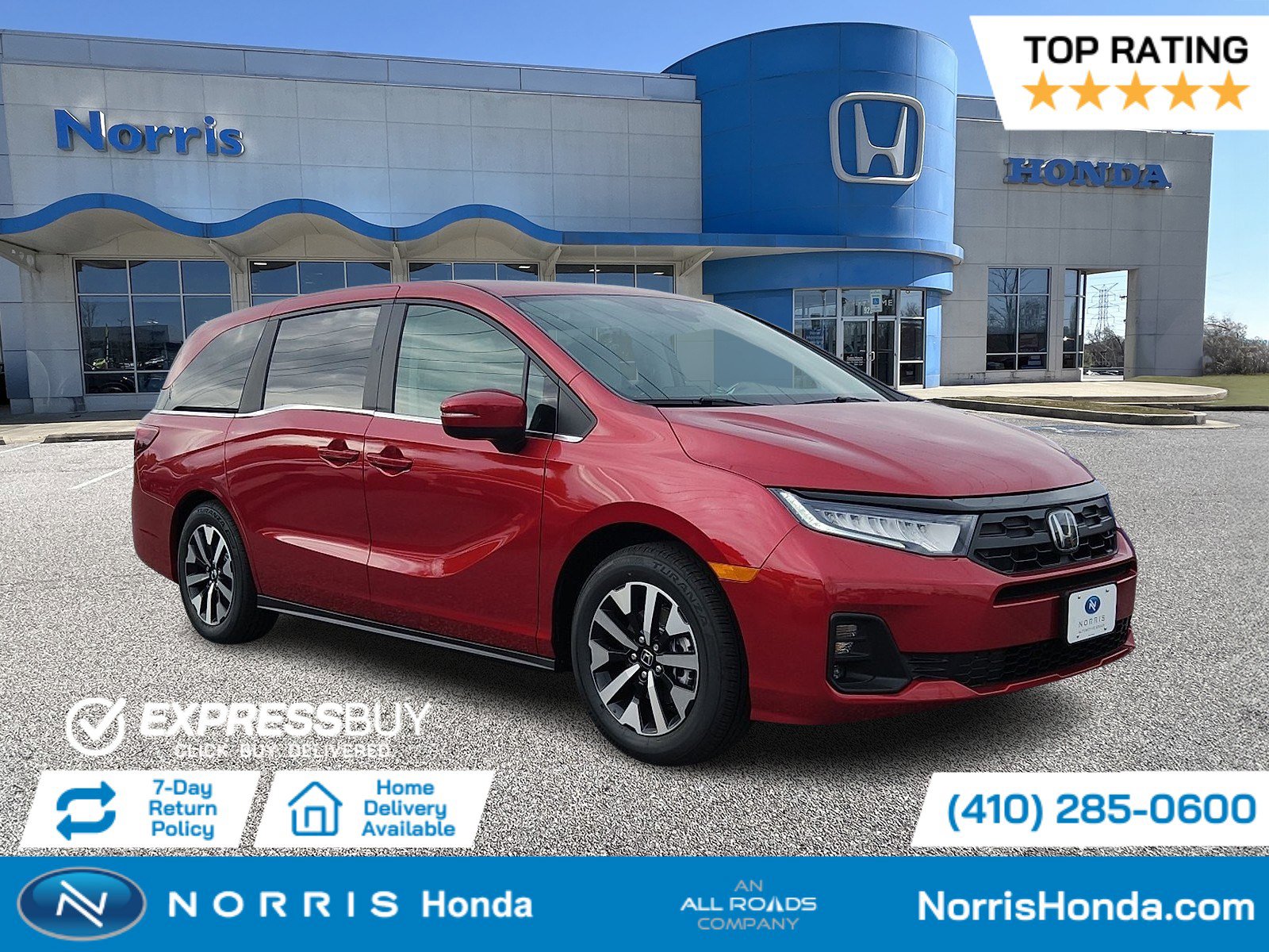 New 2026 Honda Odyssey EX-L image 1