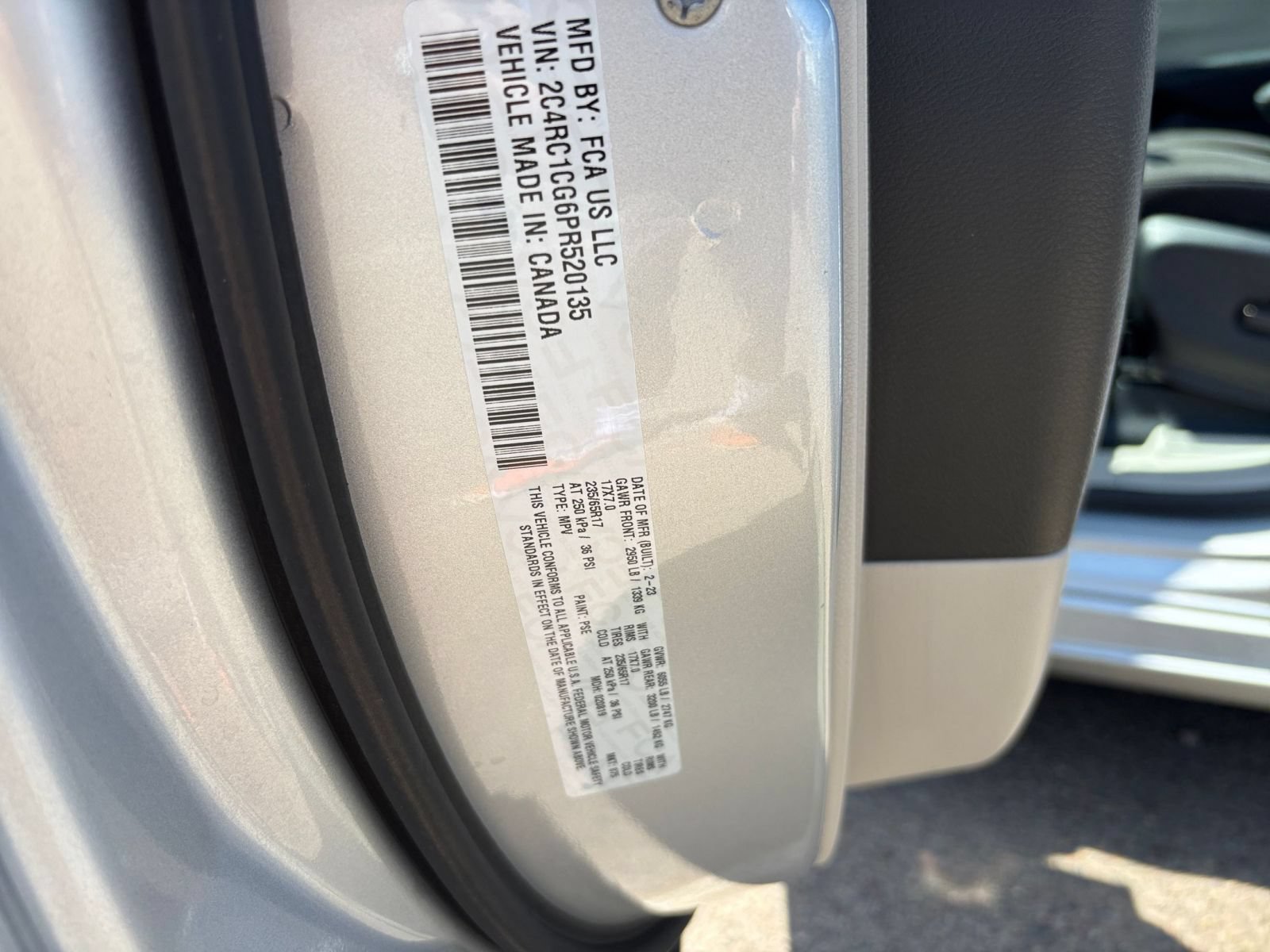 Used 2023 Chrysler Voyager LX FWD image 31