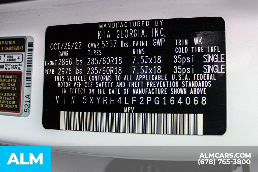 Used 2023 Kia Sorento EX image 44