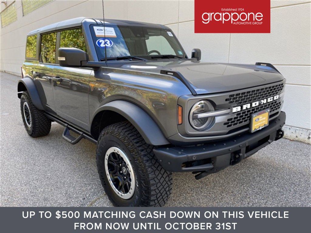 Certified 2023 Ford Bronco Badlands