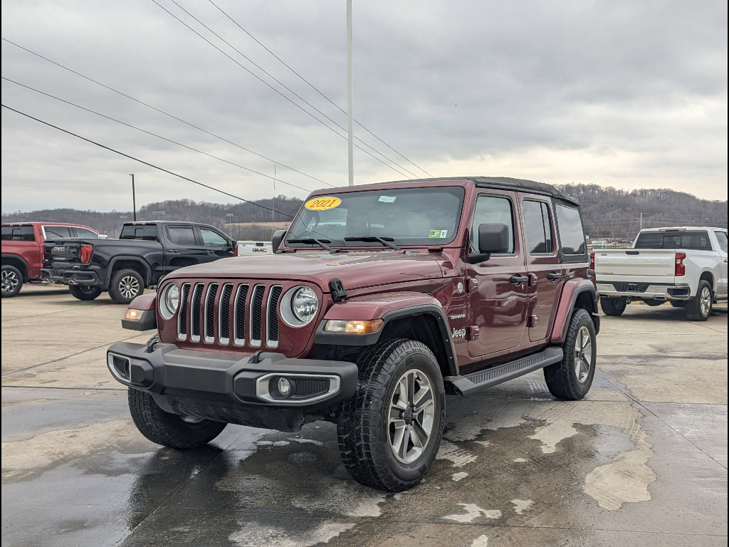 Used 2021 Jeep Wrangler Unlimited Sahara AWD/4WD image 1