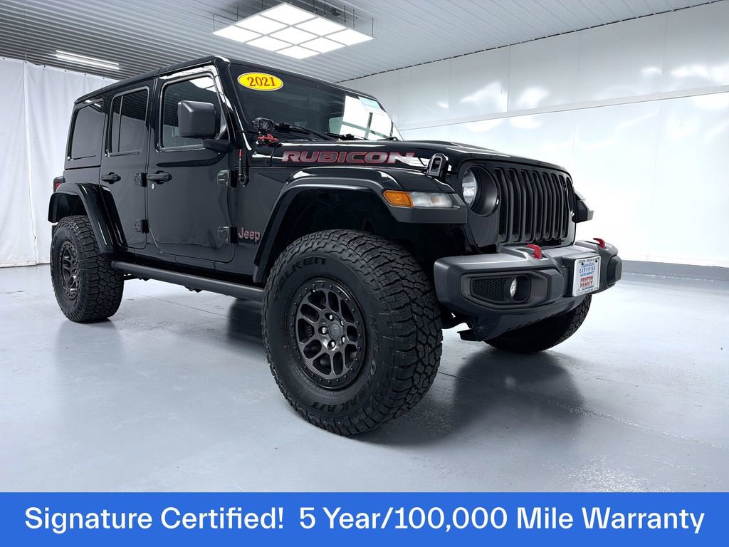 Used 2021 Jeep Wrangler Unlimited Rubicon w/ Xtreme Recon 35" Tire Package