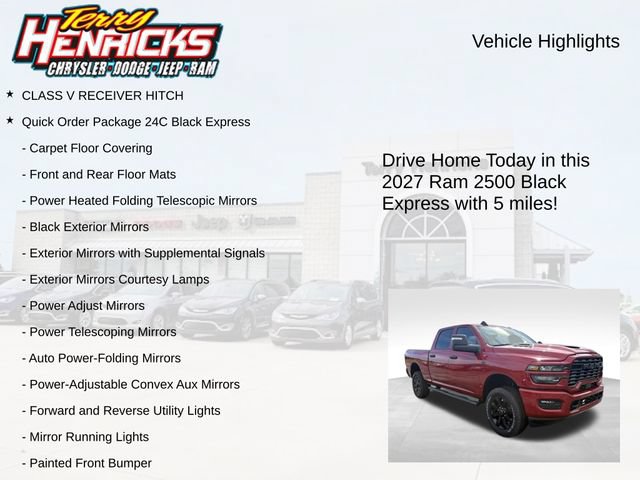 New 2027 RAM 2500 Tradesman AWD/4WD image 4