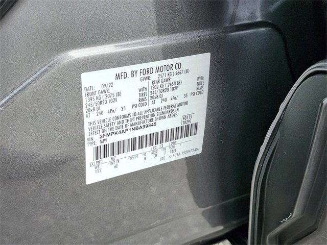 Certified 2022 Ford Edge ST image 34