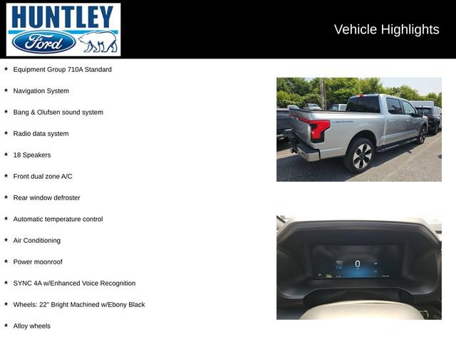 Used 2023 Ford F150 Lightning Platinum AWD/4WD image 2