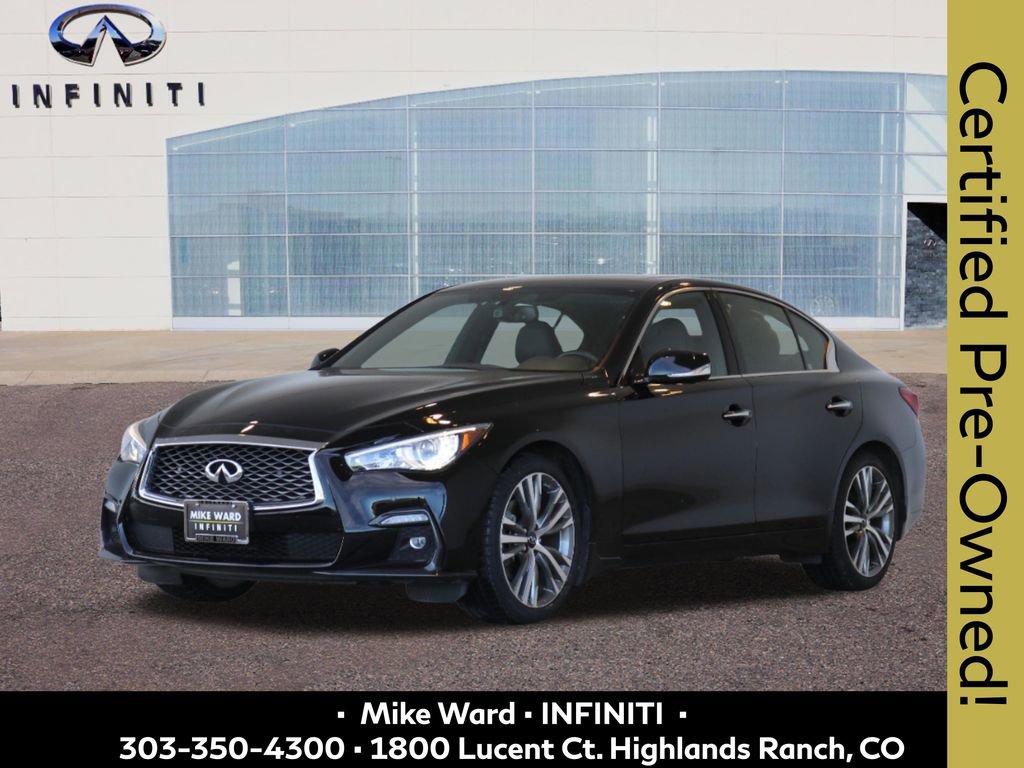 Certified 2021 INFINITI Q50 Sensory w/ Cargo Package video 1