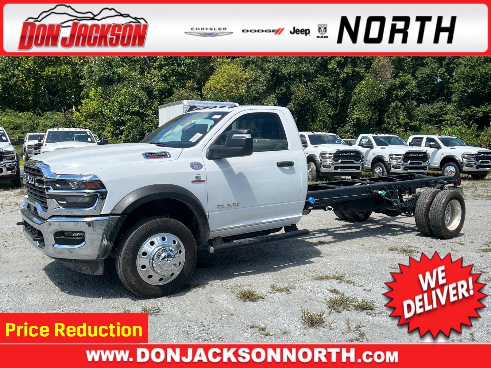 New 2025 RAM 5500 4x4 Regular Cab