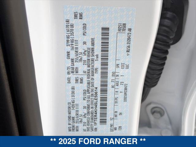 New 2025 Ford Ranger Lariat w/ FX4 Off-Road Package AWD/4WD image 21