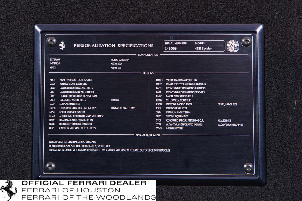 Used 2019 Ferrari 488 Spider image 38