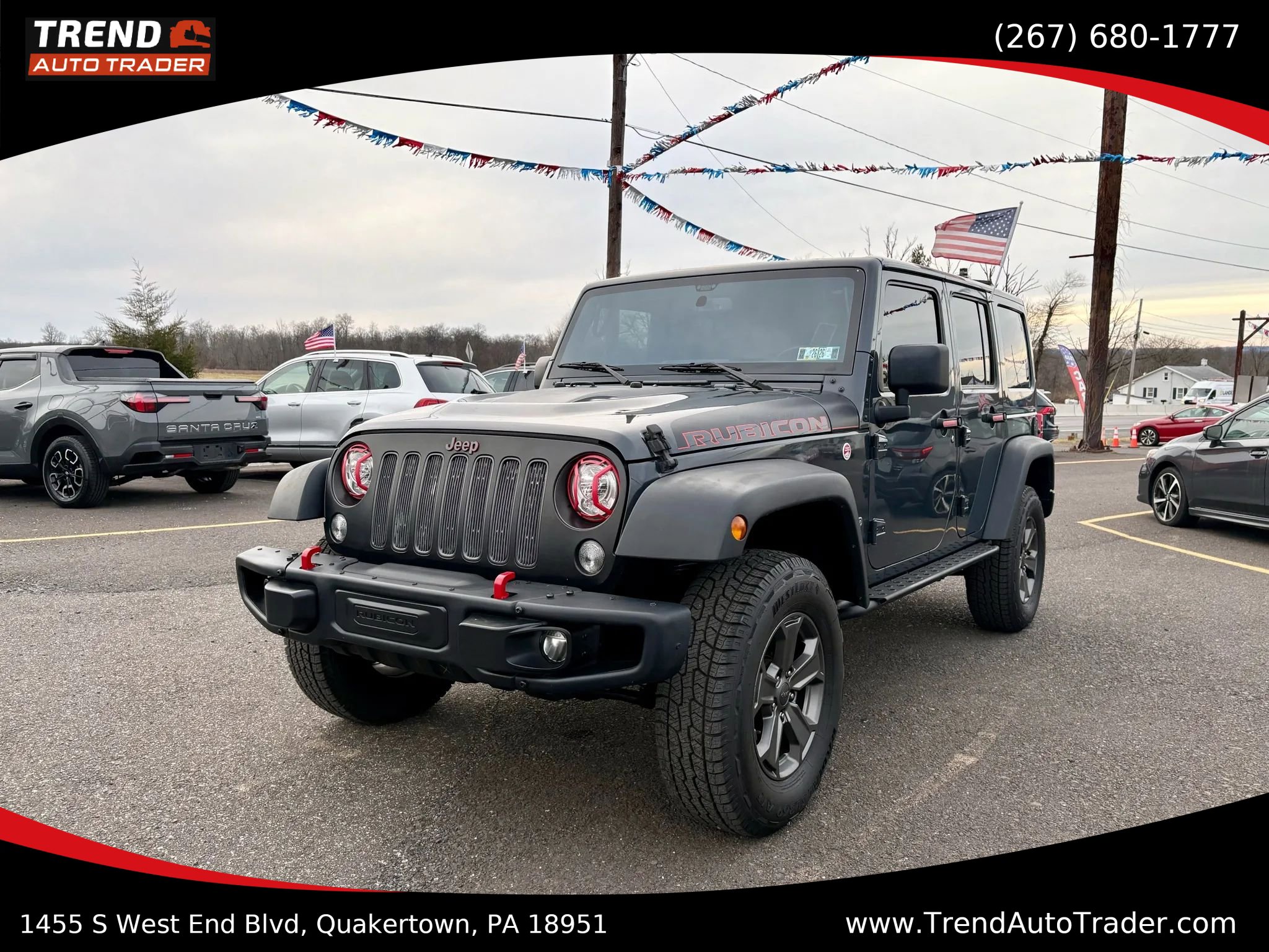 Used 2017 Jeep Wrangler Unlimited Rubicon