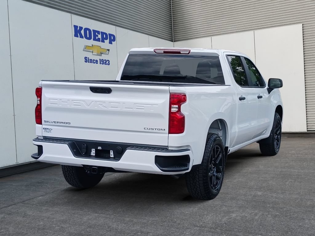 New 2026 Chevrolet Silverado 1500 Custom w/ Turbomax Blackout Package RWD image 5