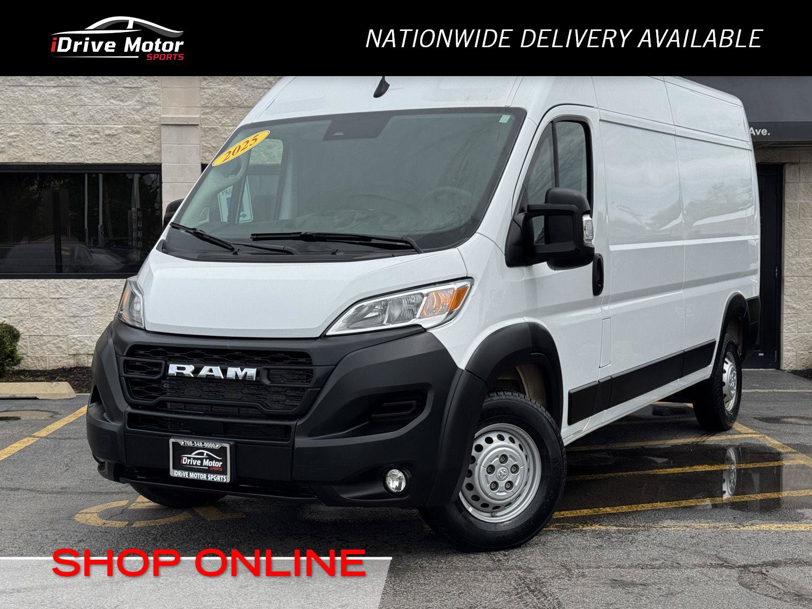 Used 2025 RAM ProMaster 2500 w/ Convenience Group FWD image 1