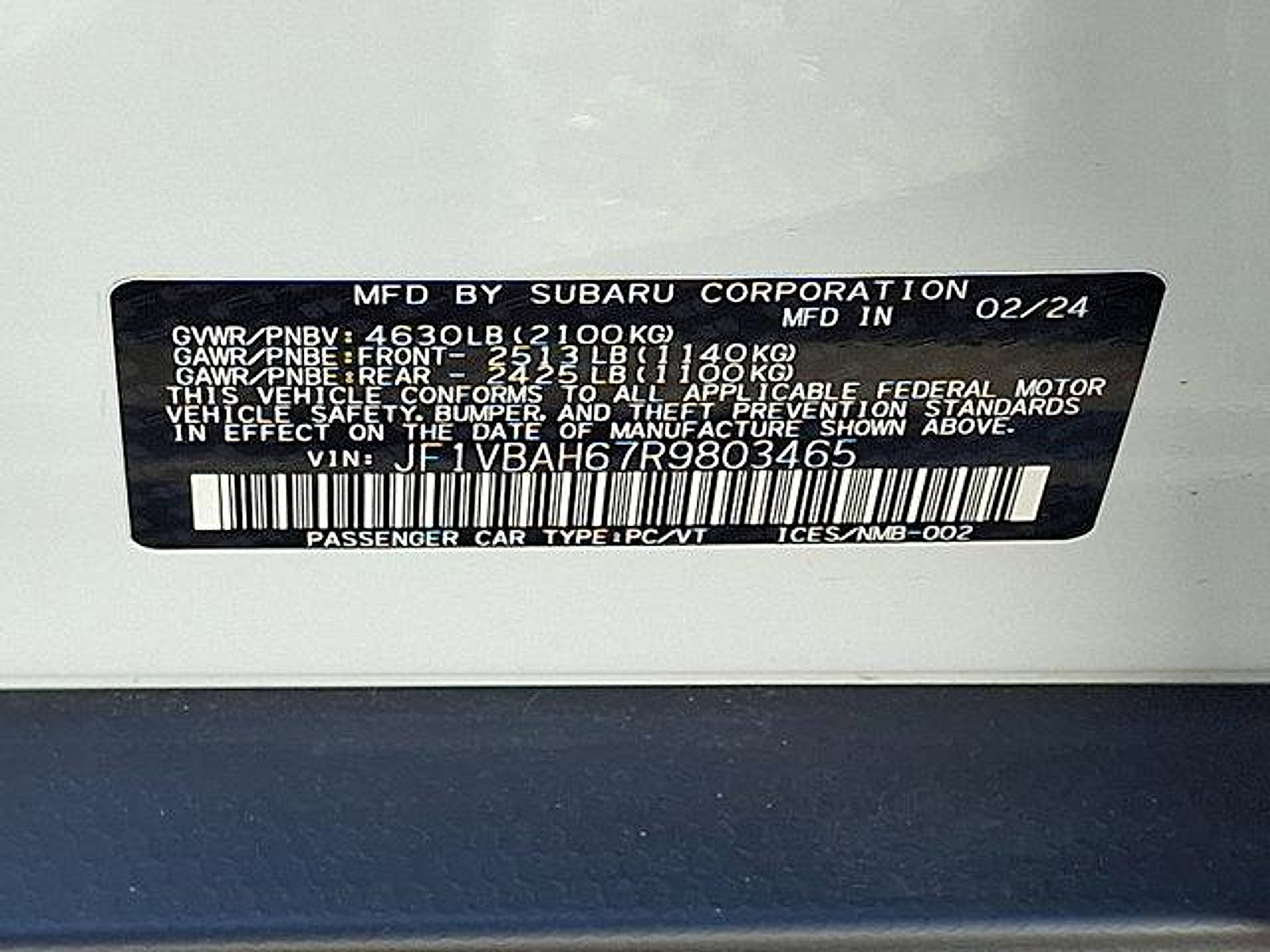 Used 2024 Subaru WRX Premium w/ Popular Package #1A image 23