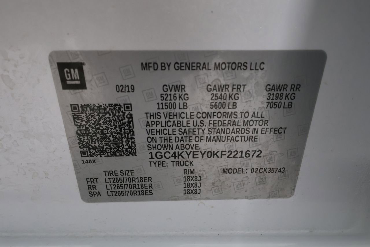 Used 2019 Chevrolet Silverado 3500 High Country w/ Duramax Plus Package image 20