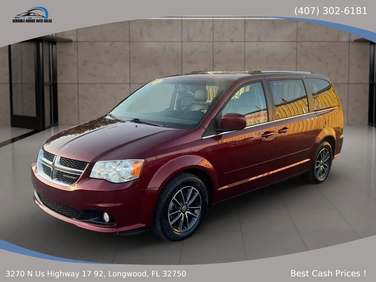 Used 2017 Dodge Grand Caravan SXT FWD image 1