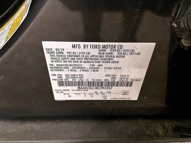 Used 2019 Ford EcoSport SE AWD/4WD image 32
