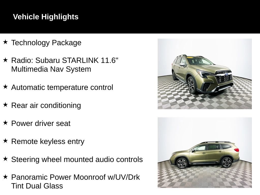 Used 2023 Subaru Ascent Limited w/ Technology Package image 2