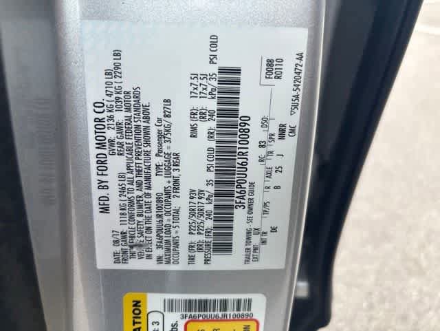 Used 2018 Ford Fusion S FWD image 22