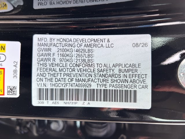 New 2026 Honda Accord Sport image 18