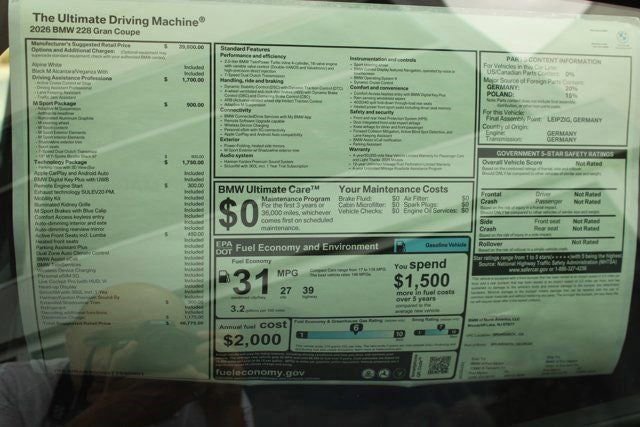 Used 2026 BMW 228i w/ Technology Package FWD image 28