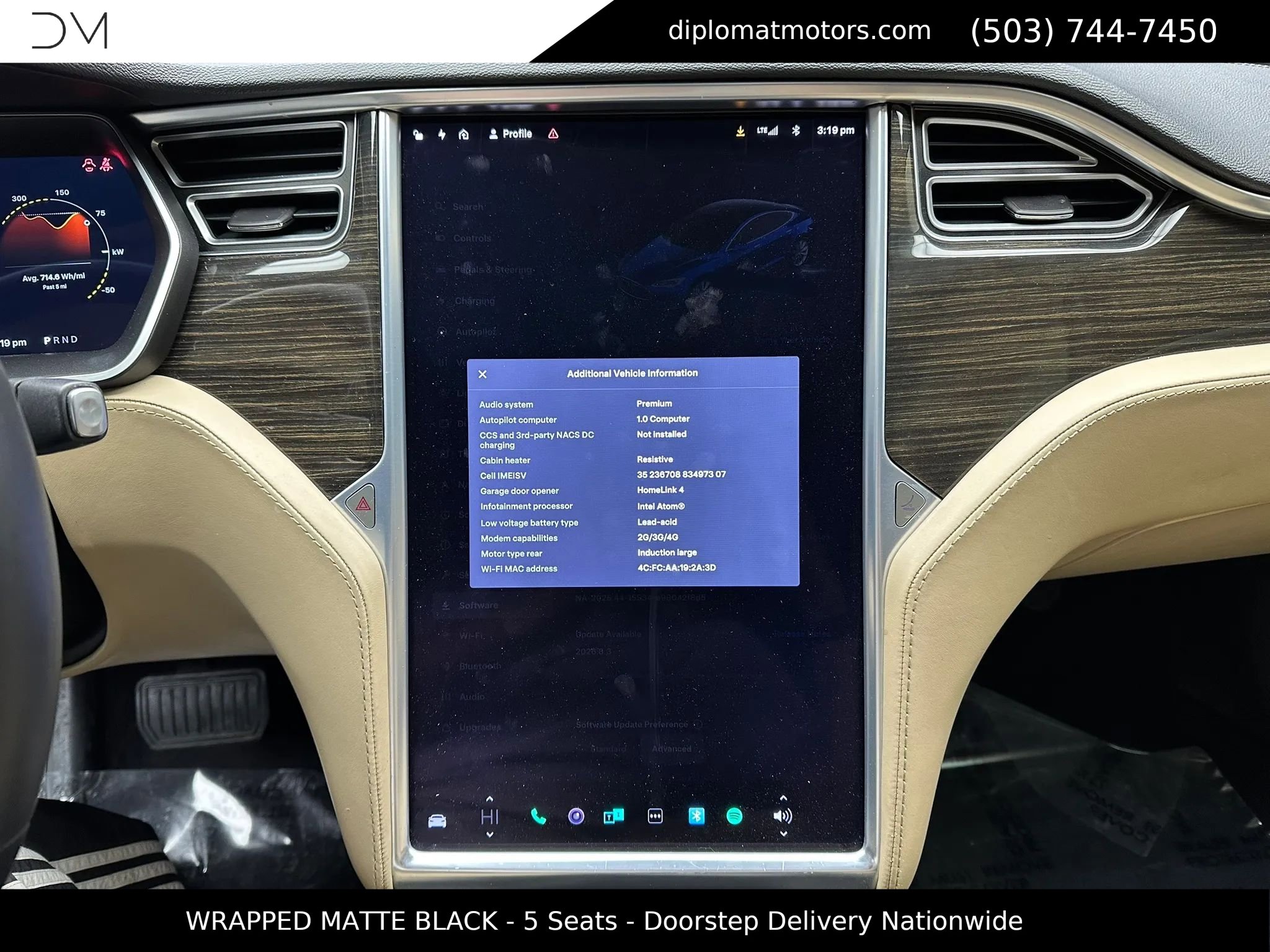 Used 2014 Tesla Model S P85 image 34