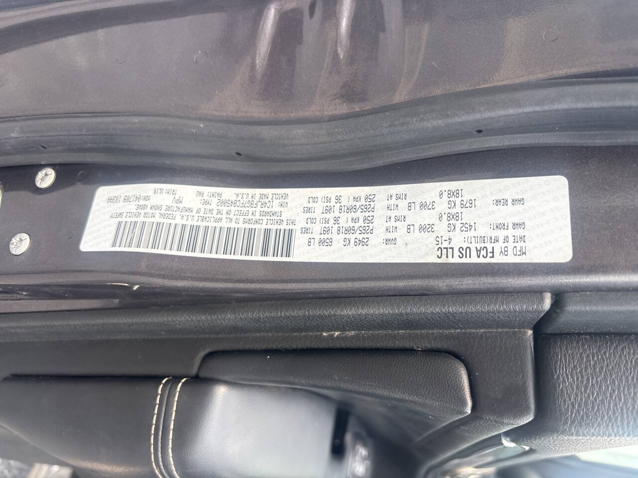 Used 2015 Jeep Grand Cherokee Limited AWD/4WD image 20