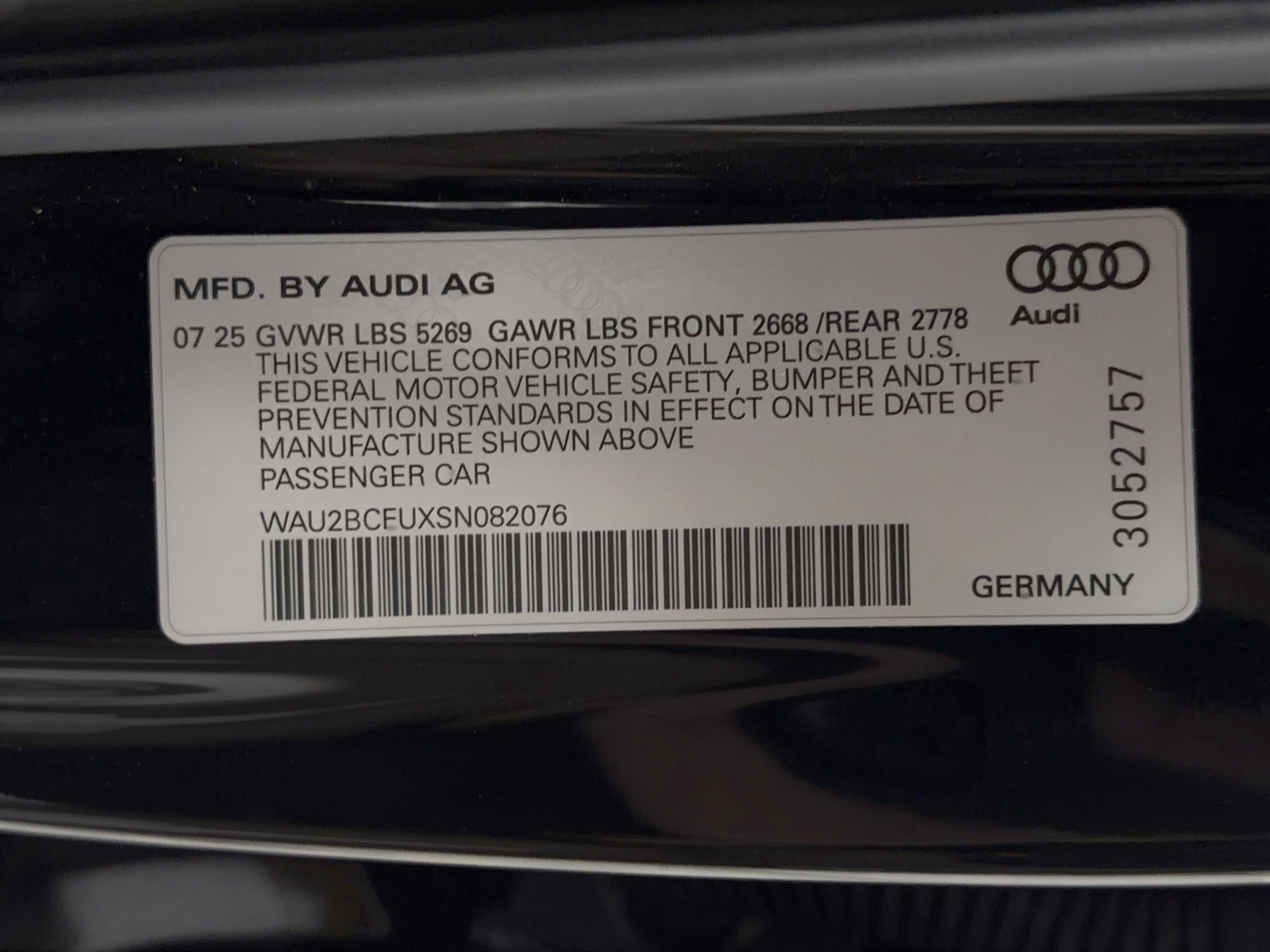 Certified 2025 Audi A5 2.0T Premium Plus w/ Premium Plus AWD/4WD image 27