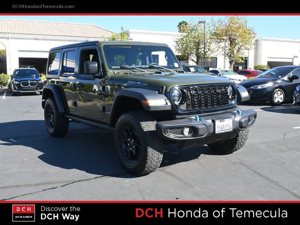 Used 2024 Jeep Wrangler Unlimited AWD/4WD image 3