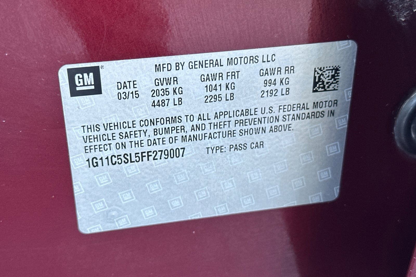 Used 2015 Chevrolet Malibu LT w/ Power Convenience Package FWD image 50