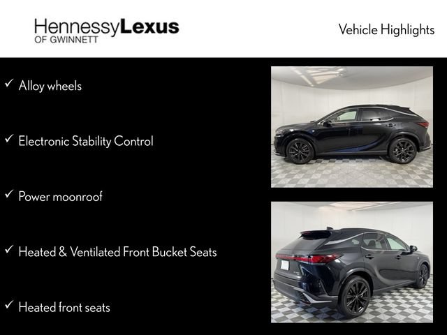 Certified 2023 Lexus RX 350 F Sport w/ Cold Area Package AWD/4WD image 12