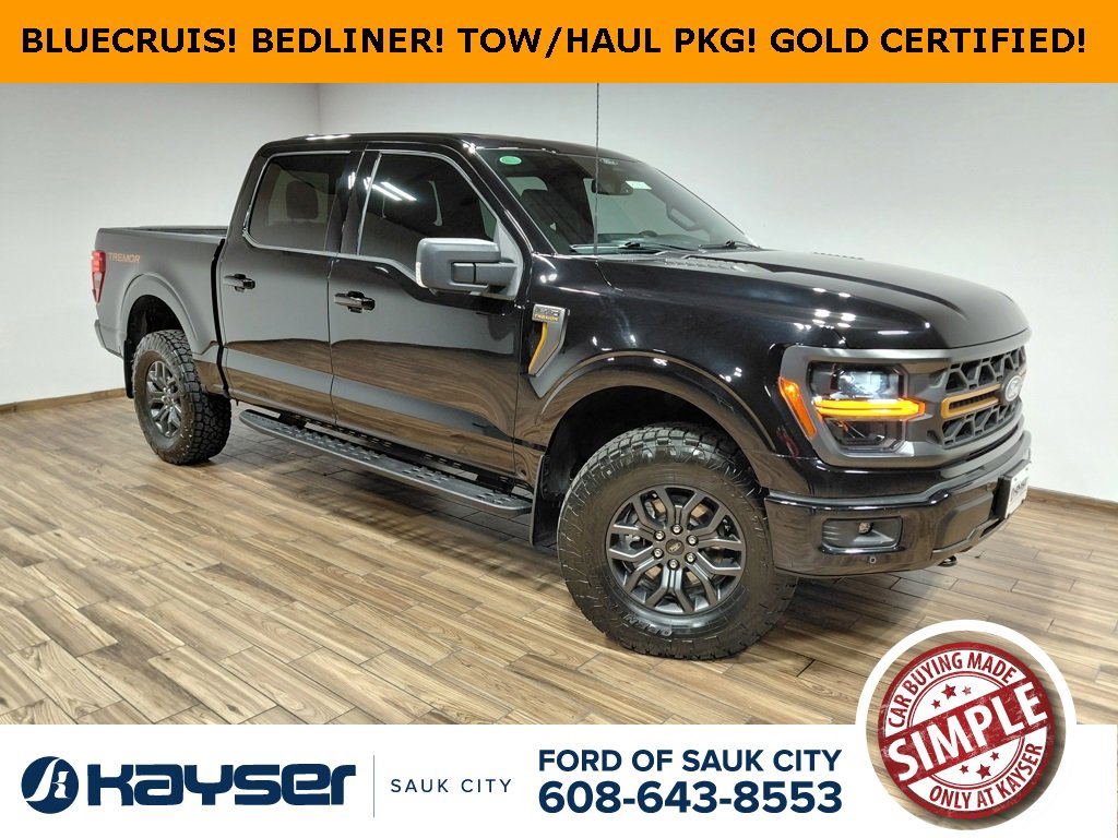 Certified 2024 Ford F150 Tremor w/ Bed Utility Package image 1