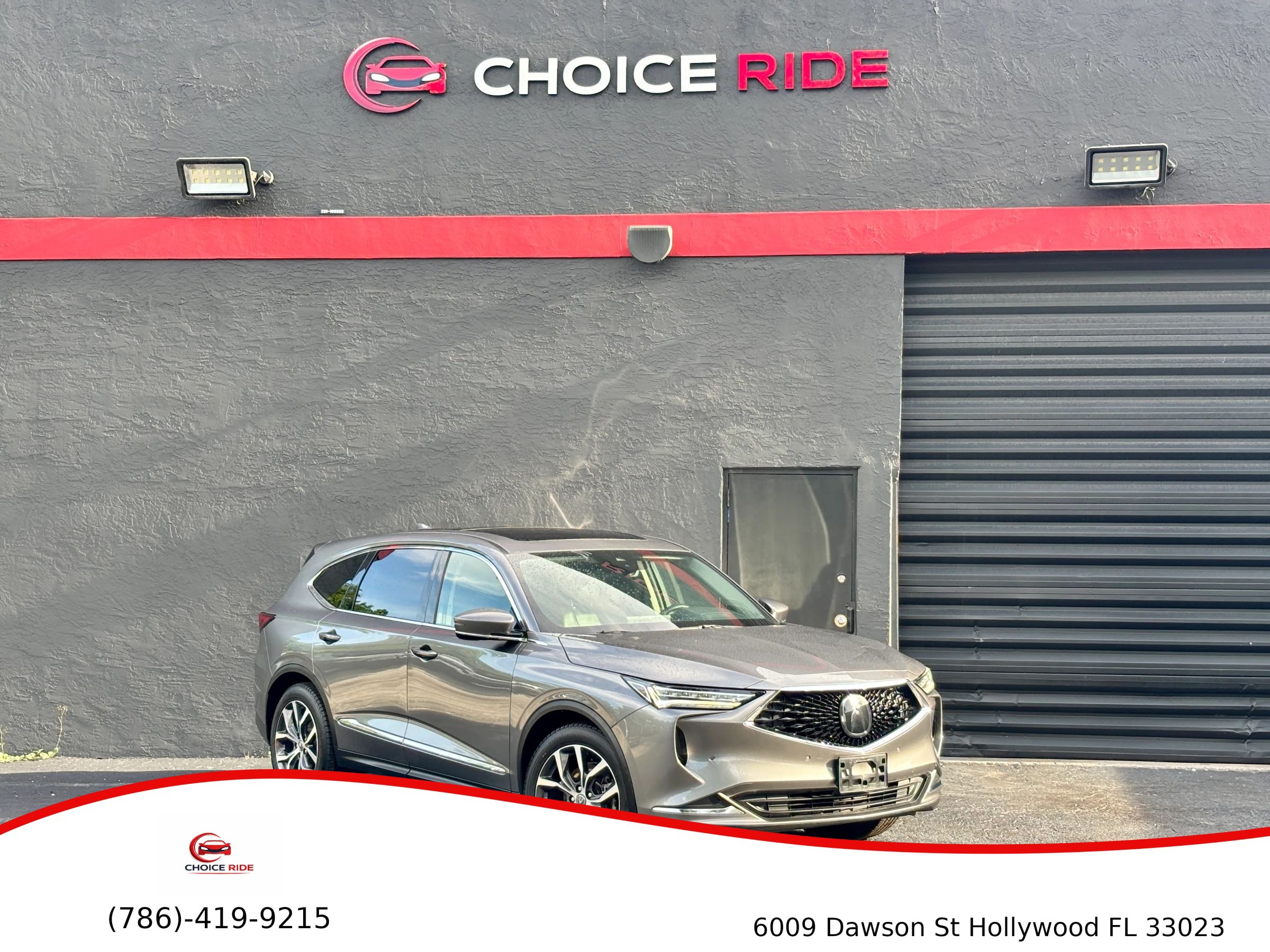 Used 2022 Acura MDX w/ Technology Package AWD/4WD image 1