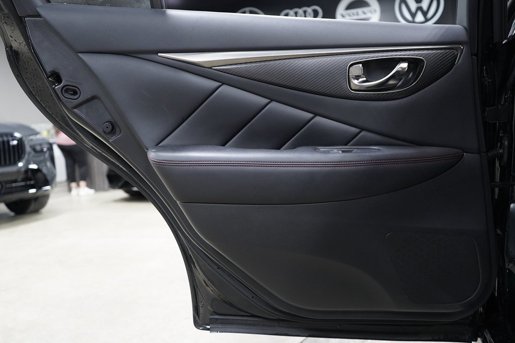 Used 2023 INFINITI Q50 Red Sport 400 w/ Black Opal Edition RWD image 23