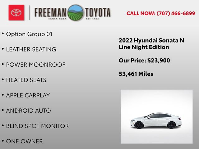 Used 2022 Hyundai Sonata N Line FWD image 5