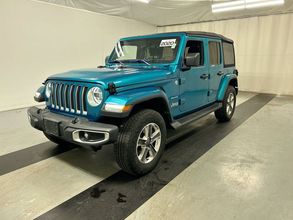 Used 2020 Jeep Wrangler Unlimited Sahara w/ LED Lighting Group AWD/4WD image 5