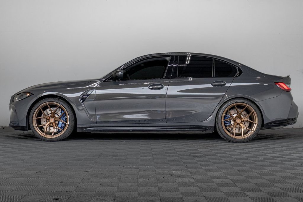 Used 2023 BMW M3 w/ M Carbon Exterior Package RWD image 9