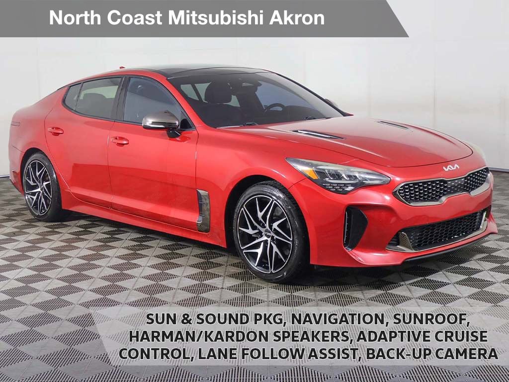Used 2022 Kia Stinger GT-Line w/ Sun & Sound Package RWD image 1