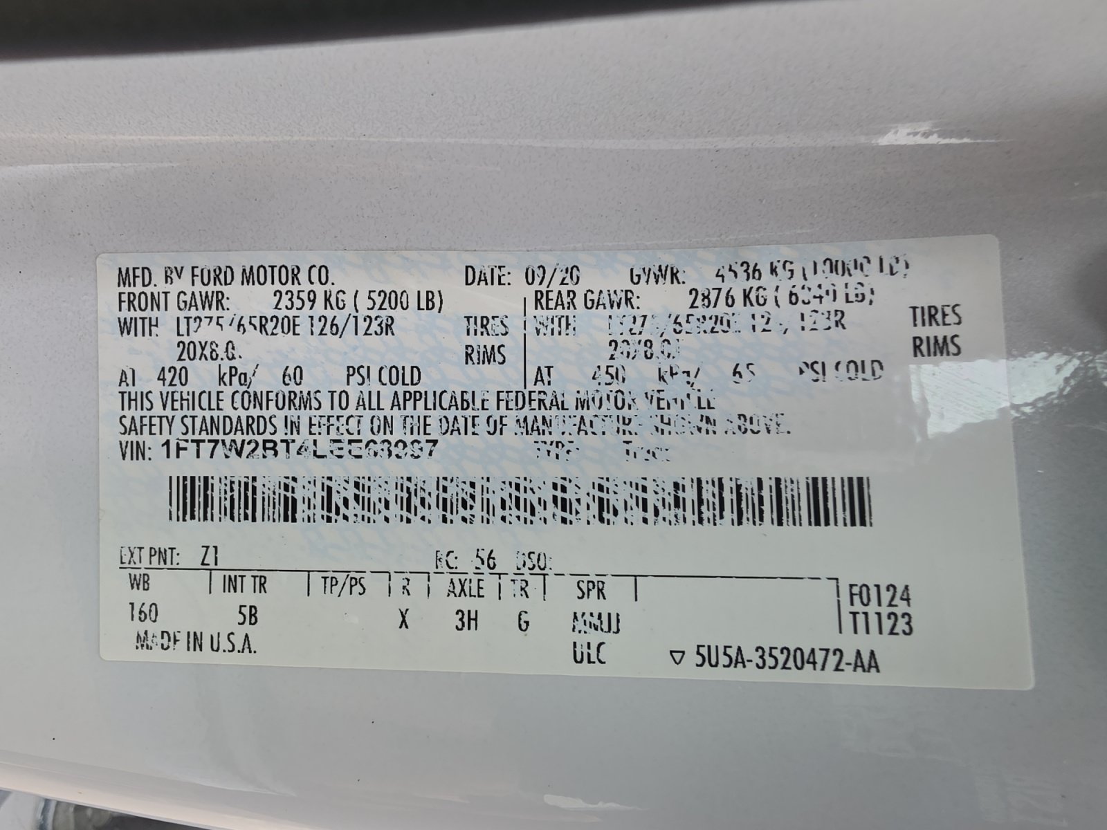 Used 2020 Ford F250 Lariat w/ Lariat Ultimate Package AWD/4WD image 34