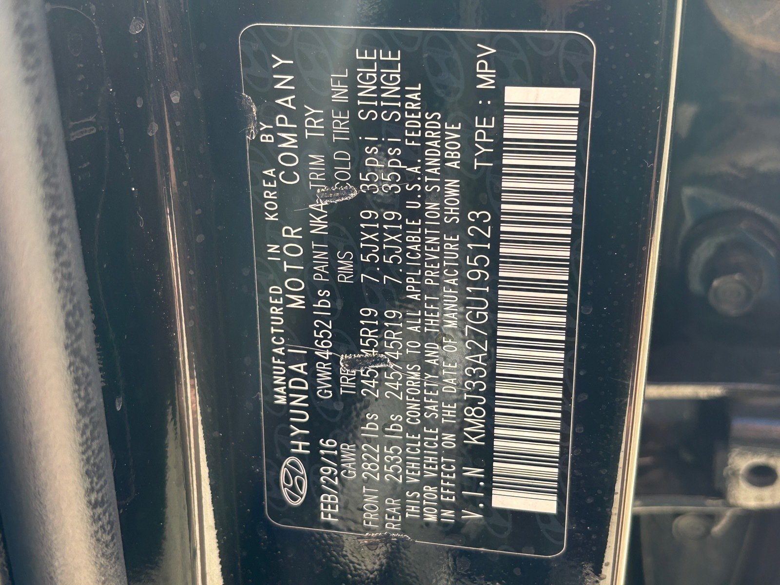Used 2016 Hyundai Tucson Limited w/ Option Group 03 FWD image 30