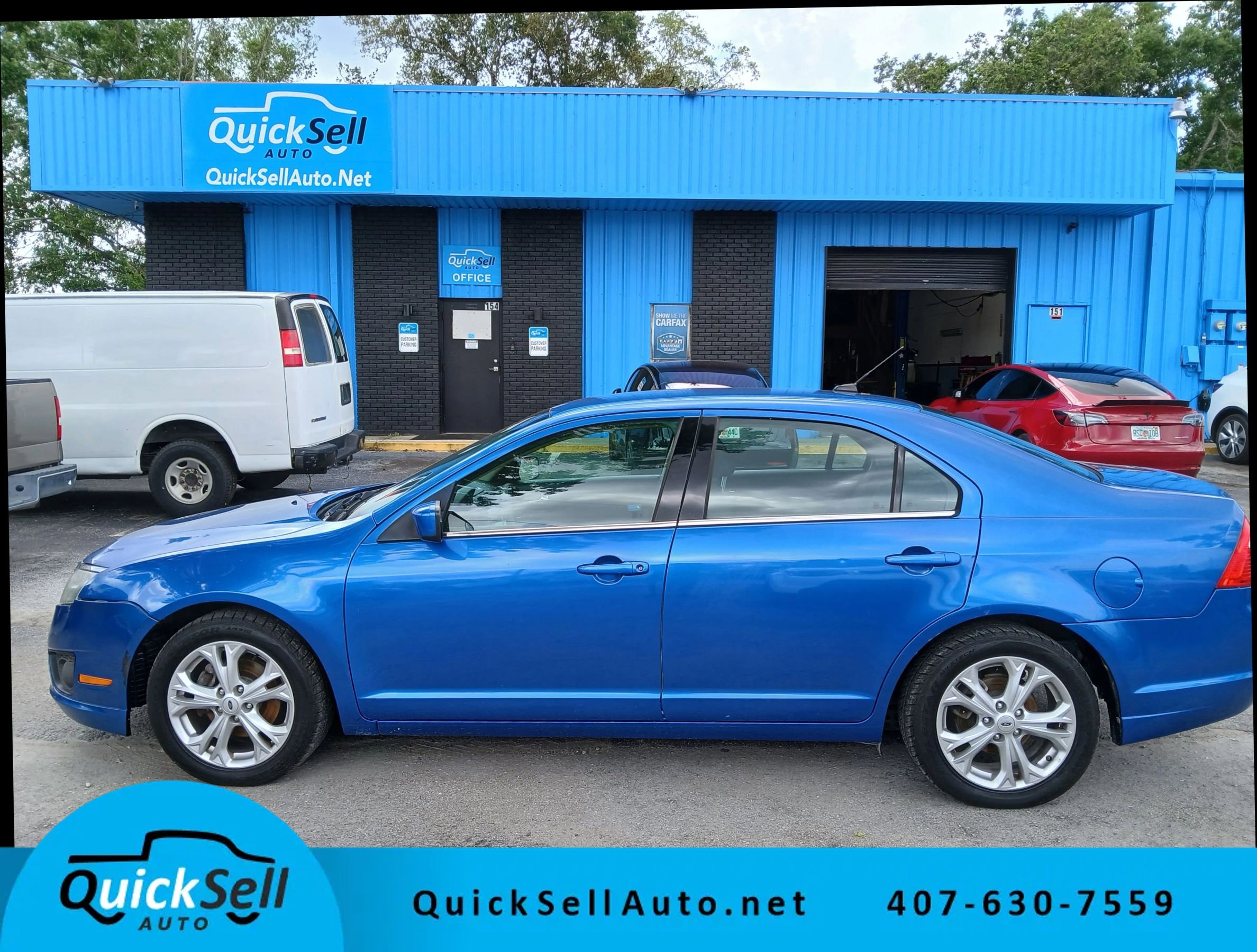 Used 2012 Ford Fusion SE image 1