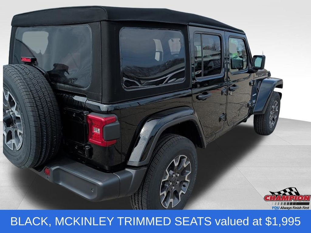 Used 2024 Jeep Wrangler Sahara w/ Technology Group image 4