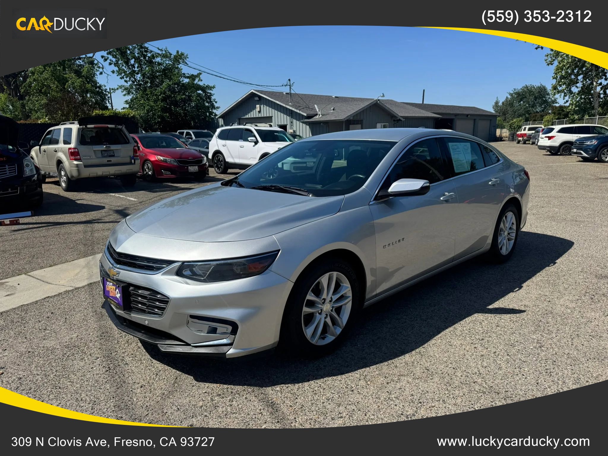 Used 2017 Chevrolet Malibu LT w/ Driver Confidence Package FWD image 1